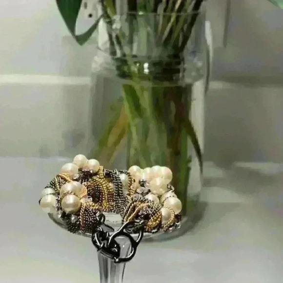 2 ITEM SALE Aeropostale floral ruched crop top Size XL NWT + J CREW bracelet - Picture 6 of 8